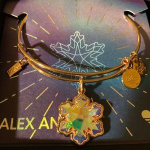 Alex and Ani - Snowflake Bangle Brancelet